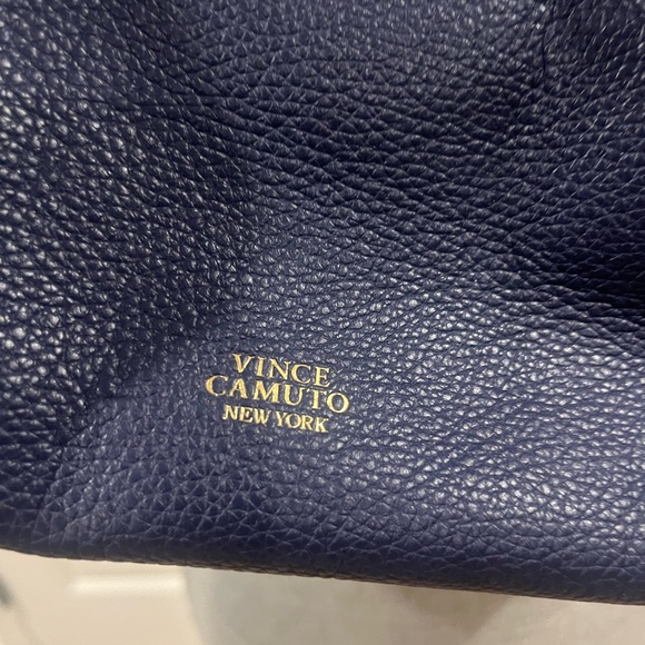 Vince Camuto Blue Leather Hobo Bag - Picture 2 of 7